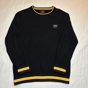 Hackett London - Aston Martin Racing Heavy Knit Pullover Sweater Sz Men’s XXL BL